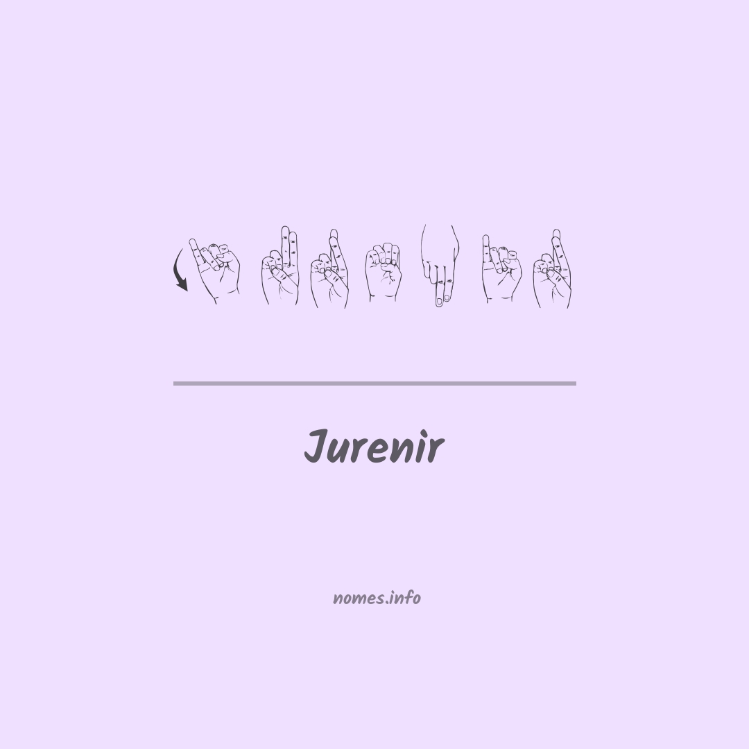 Jurenir em Libras