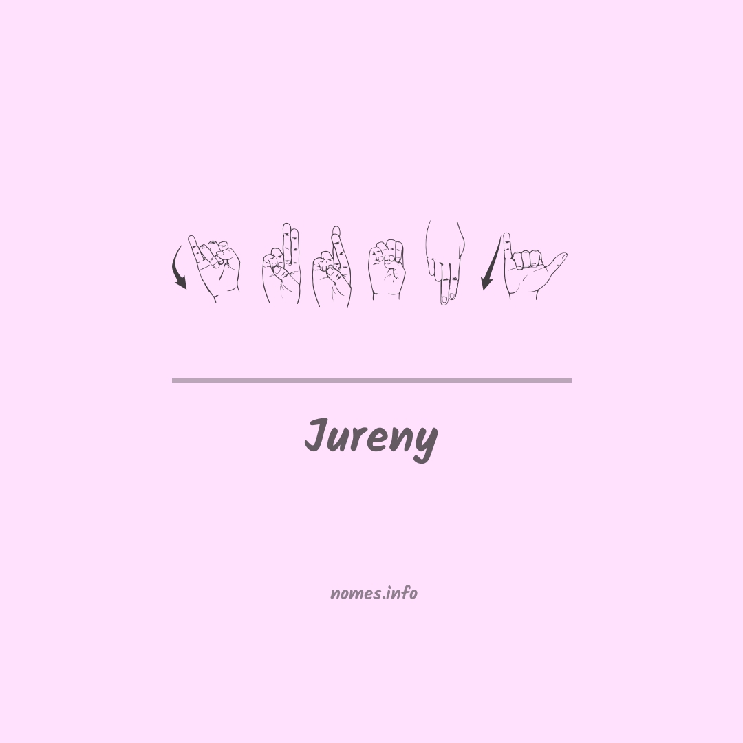Jureny em Libras