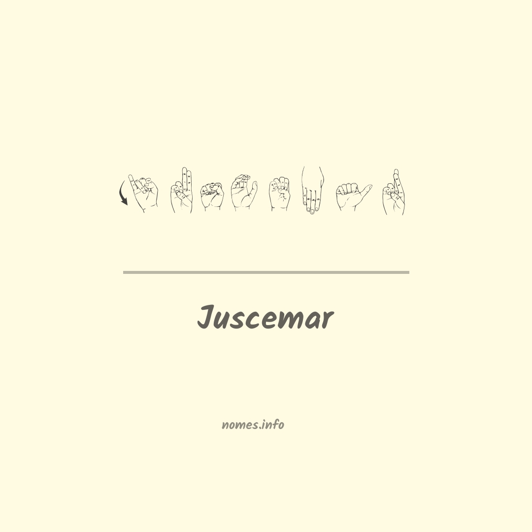 Juscemar em Libras