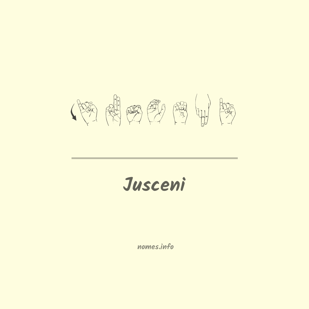 Jusceni em Libras