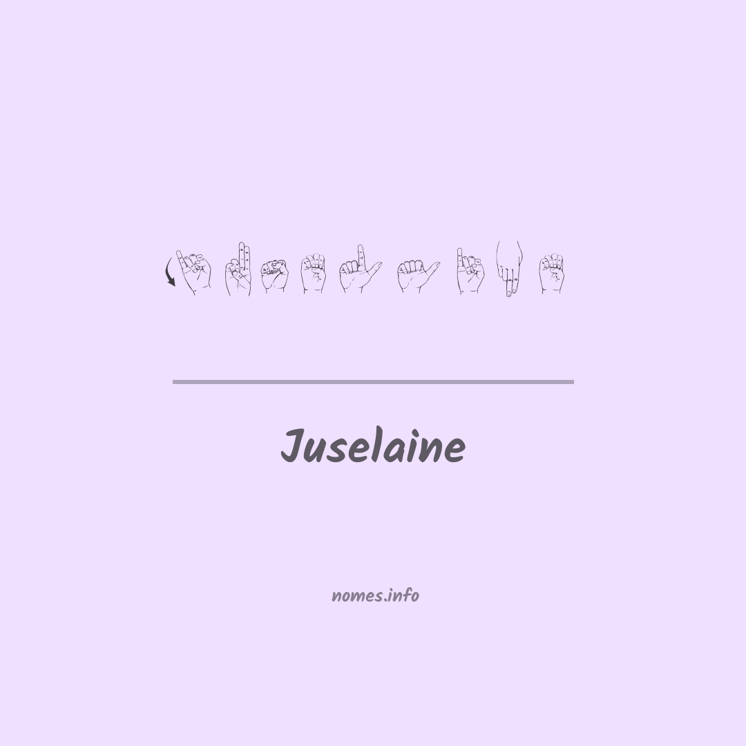 Juselaine em Libras