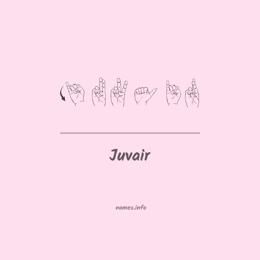 Juvair em Libras