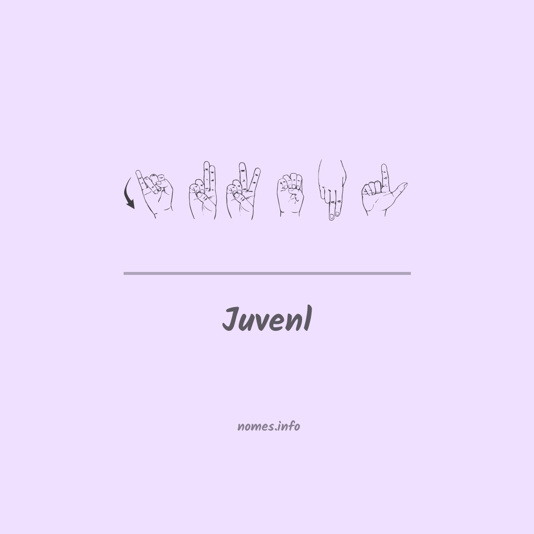 Juvenl em Libras