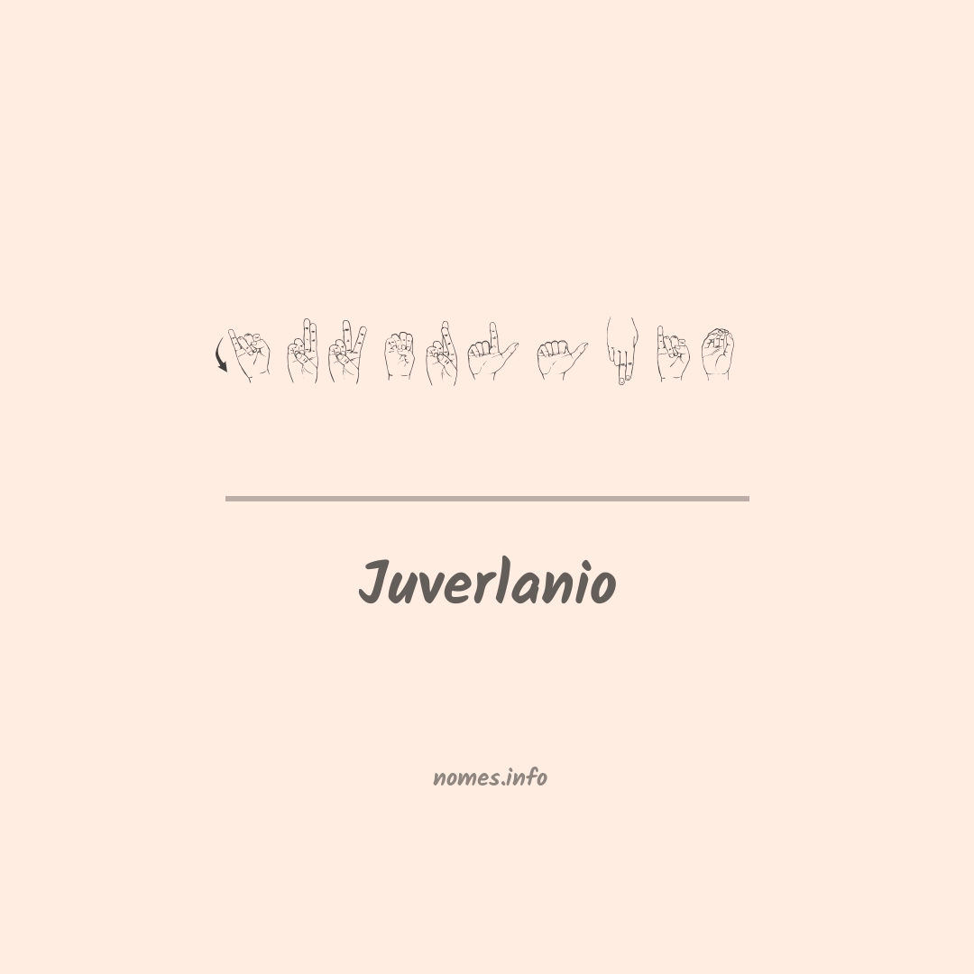 Juverlanio em Libras