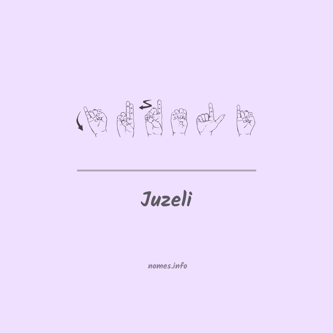 Juzeli em Libras