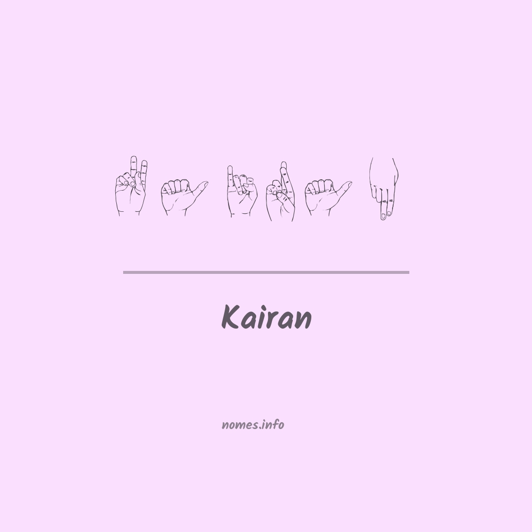Kairan em Libras