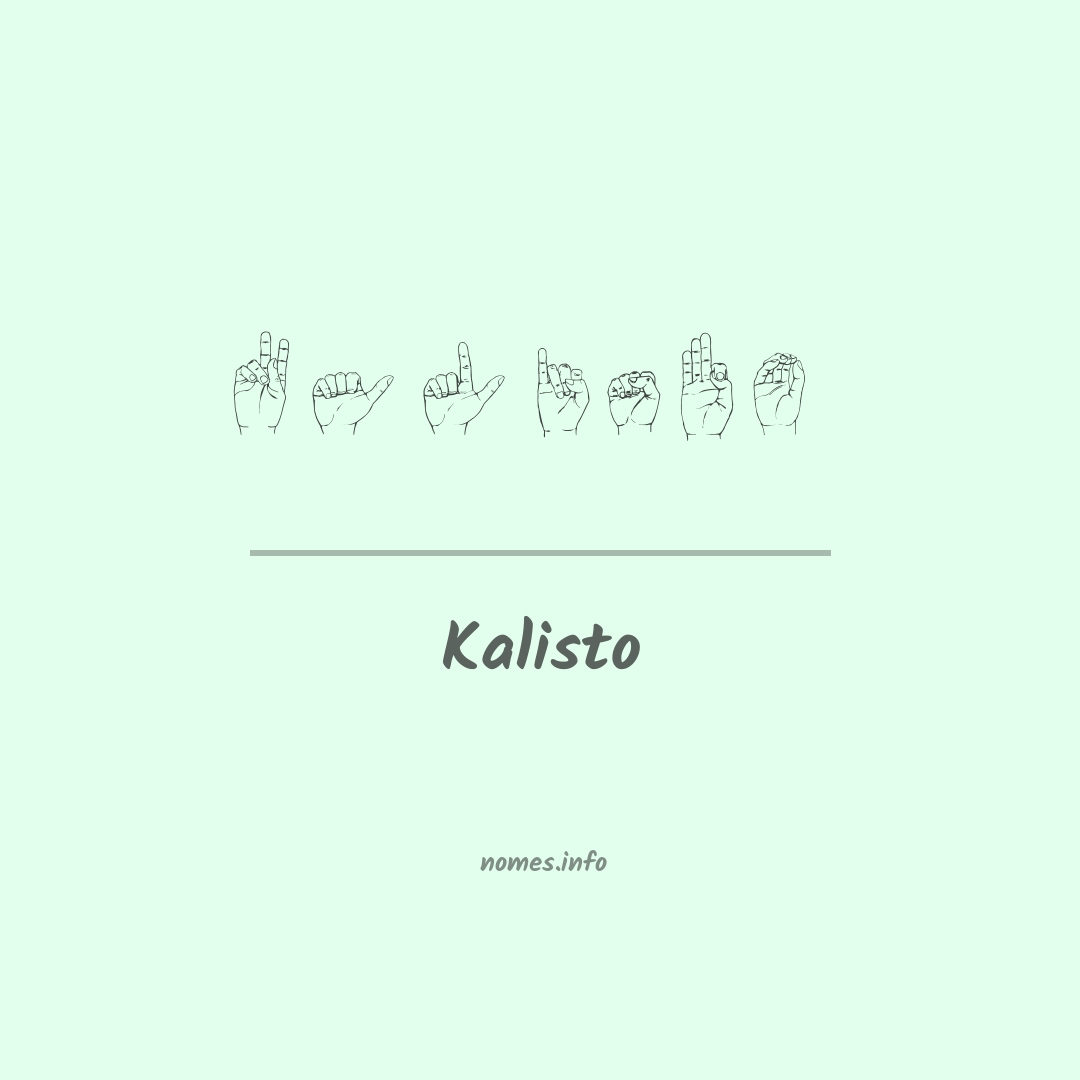Kalisto em Libras