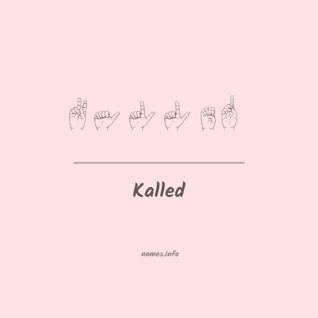 Kalled em Libras