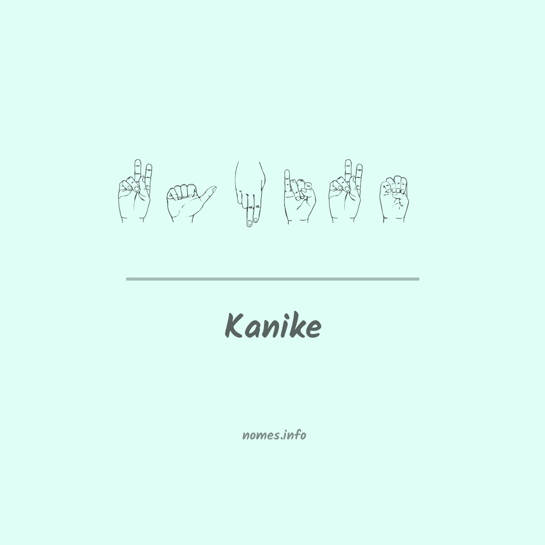 Kanike em Libras