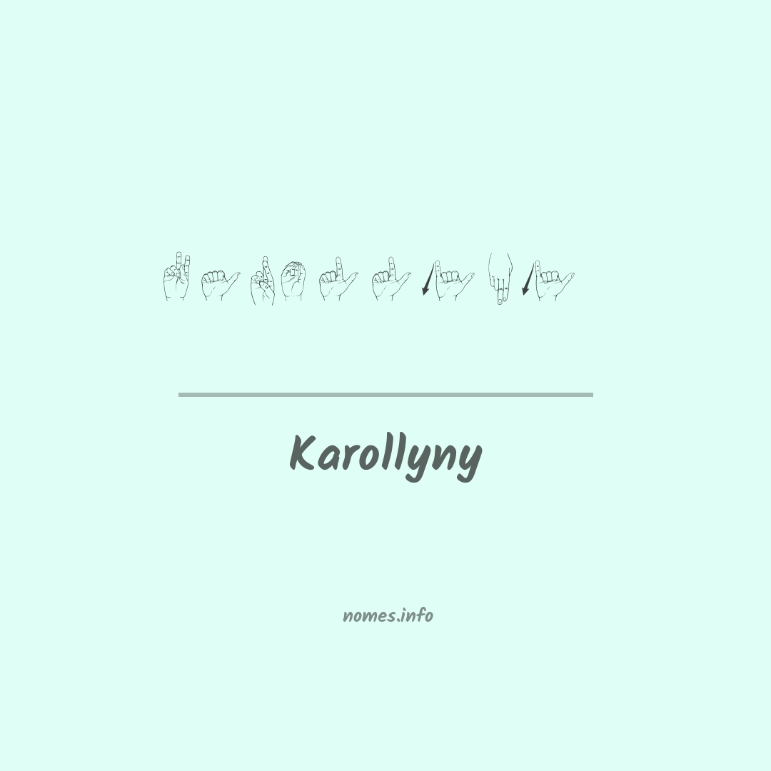 Karollyny em Libras