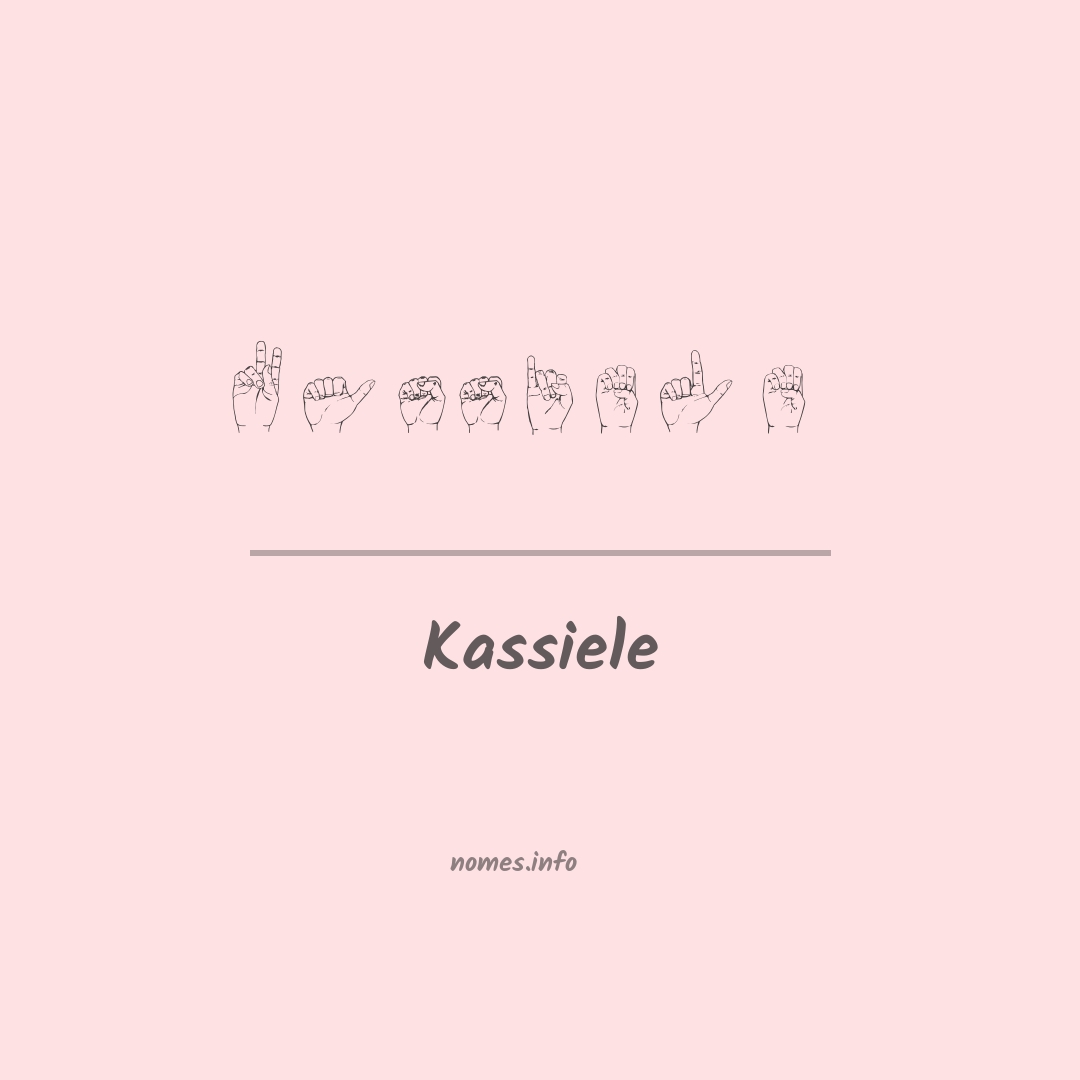 Kassiele em Libras