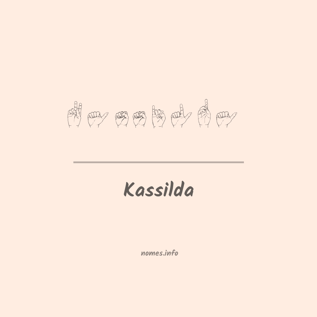 Kassilda em Libras