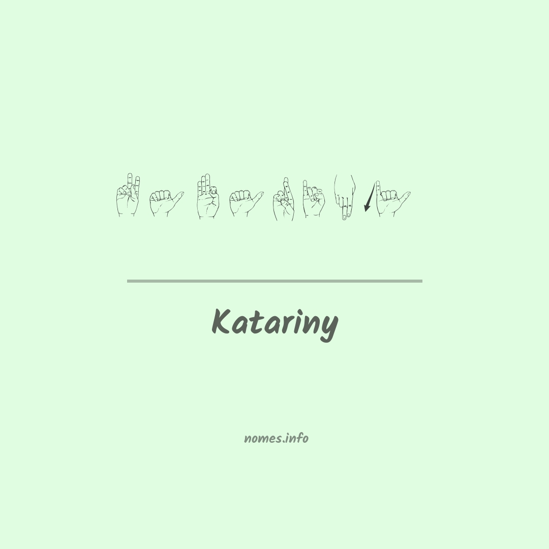 Katariny em Libras