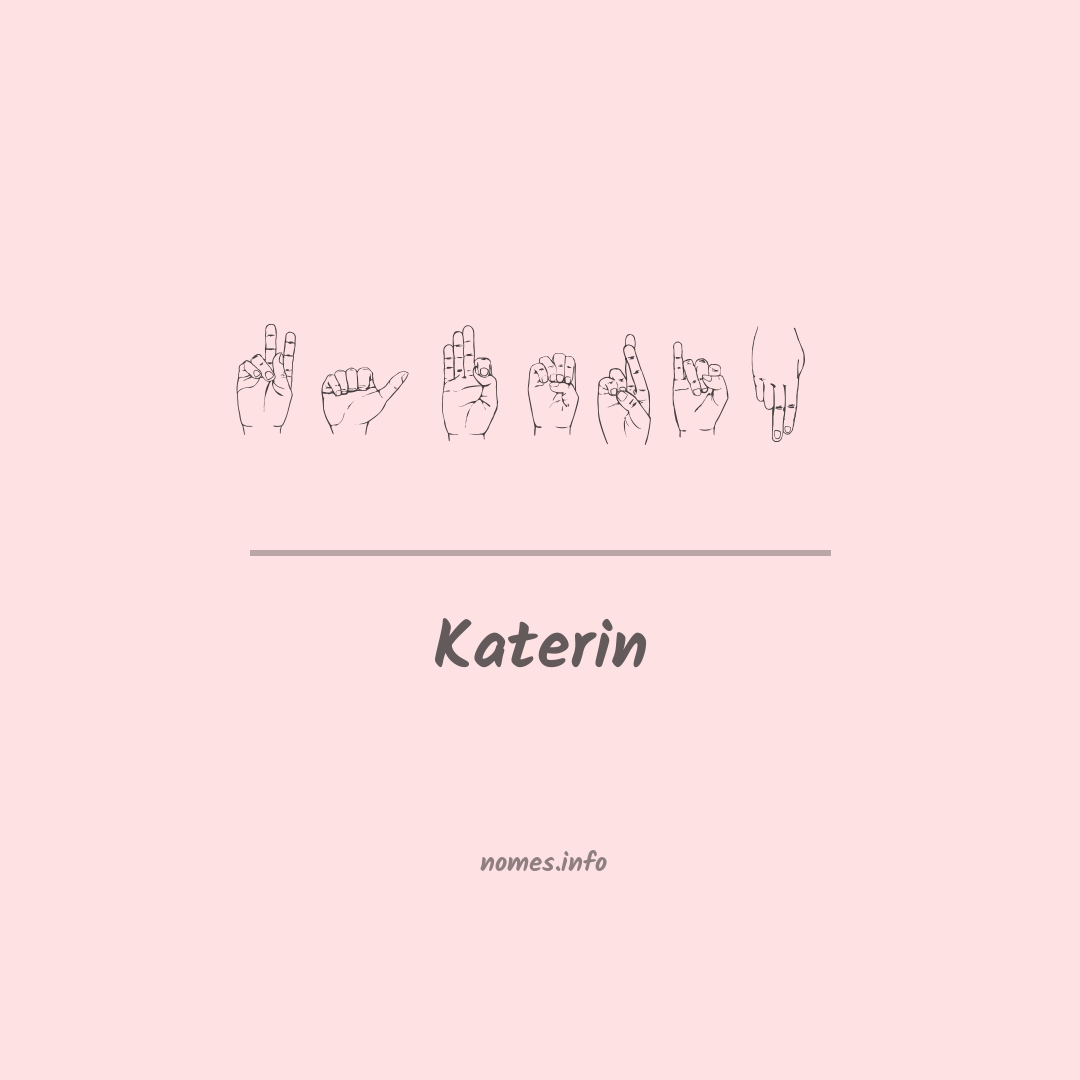 Katerin em Libras