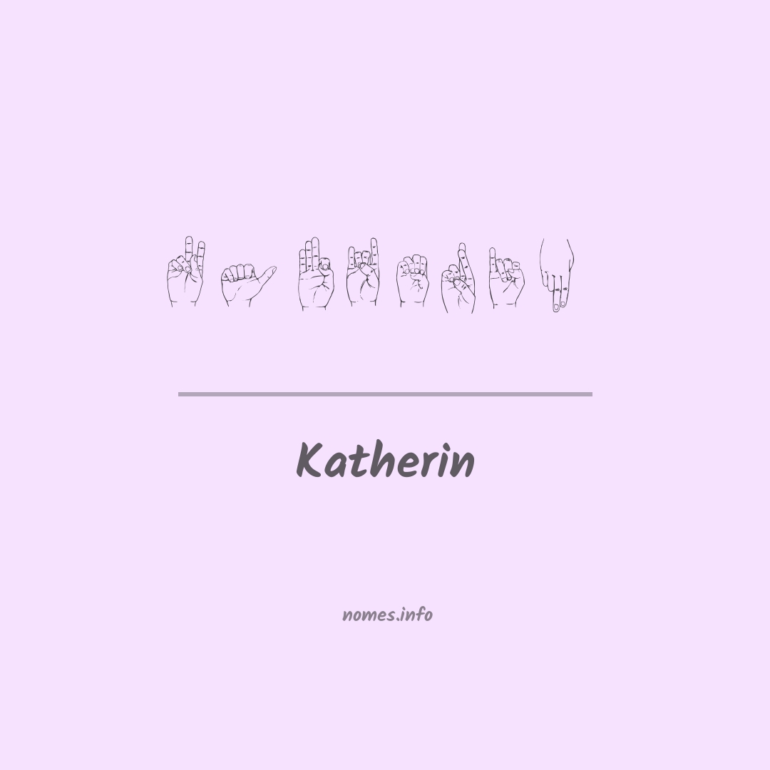 Katherin em Libras