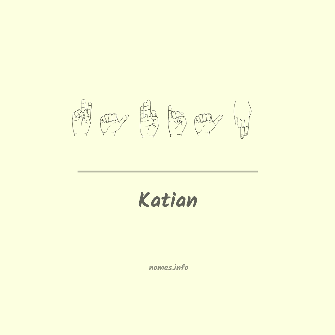 Katian em Libras