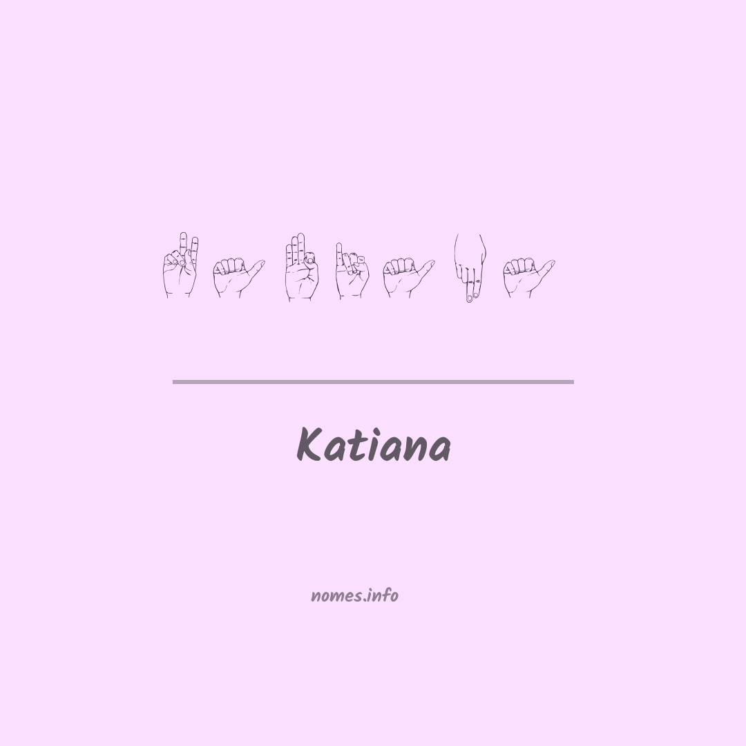 Katiana em Libras