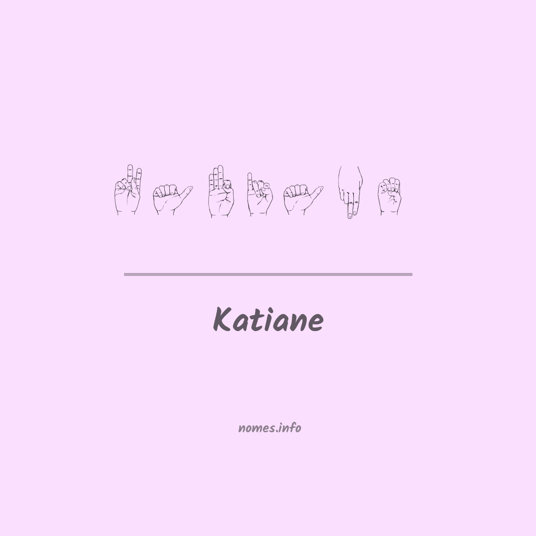Katiane em Libras