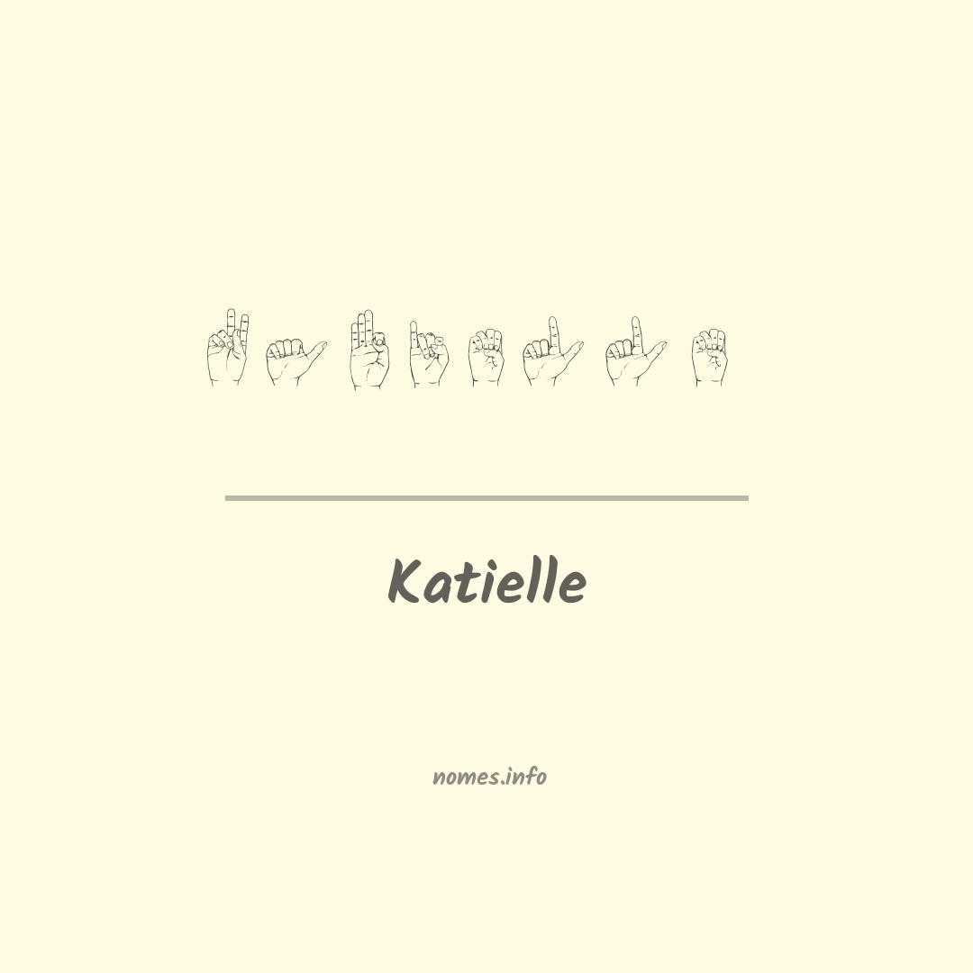 Katielle em Libras
