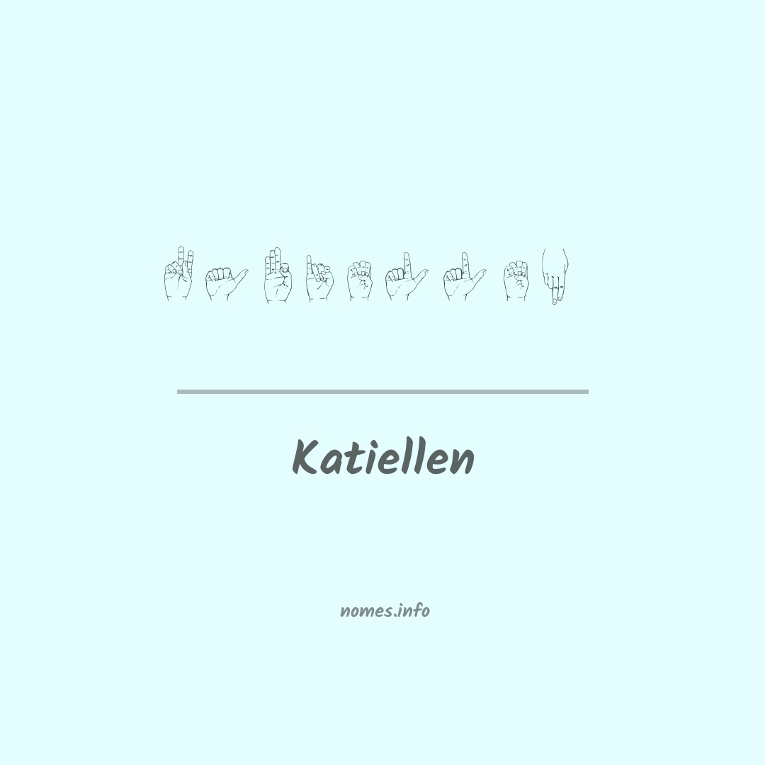 Katiellen em Libras