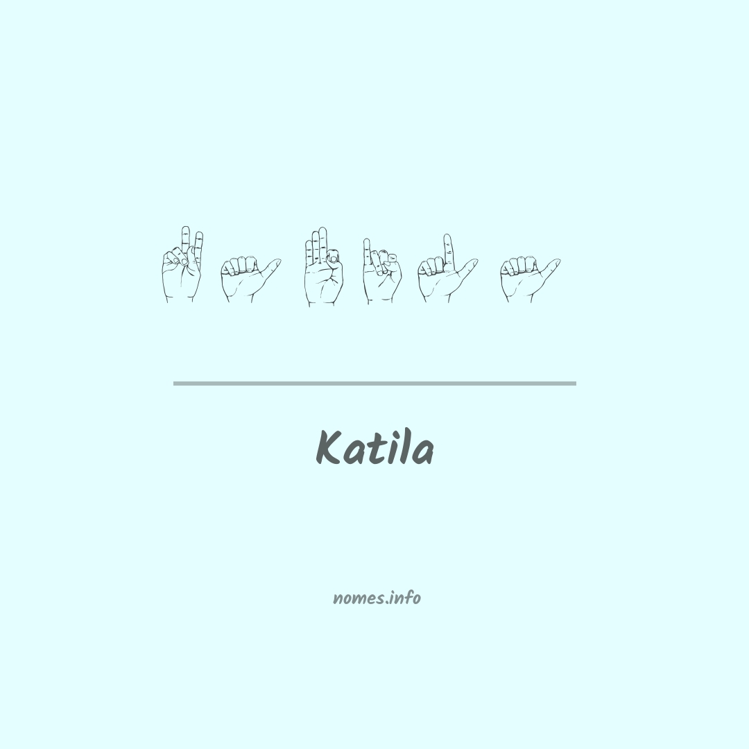 Katila em Libras