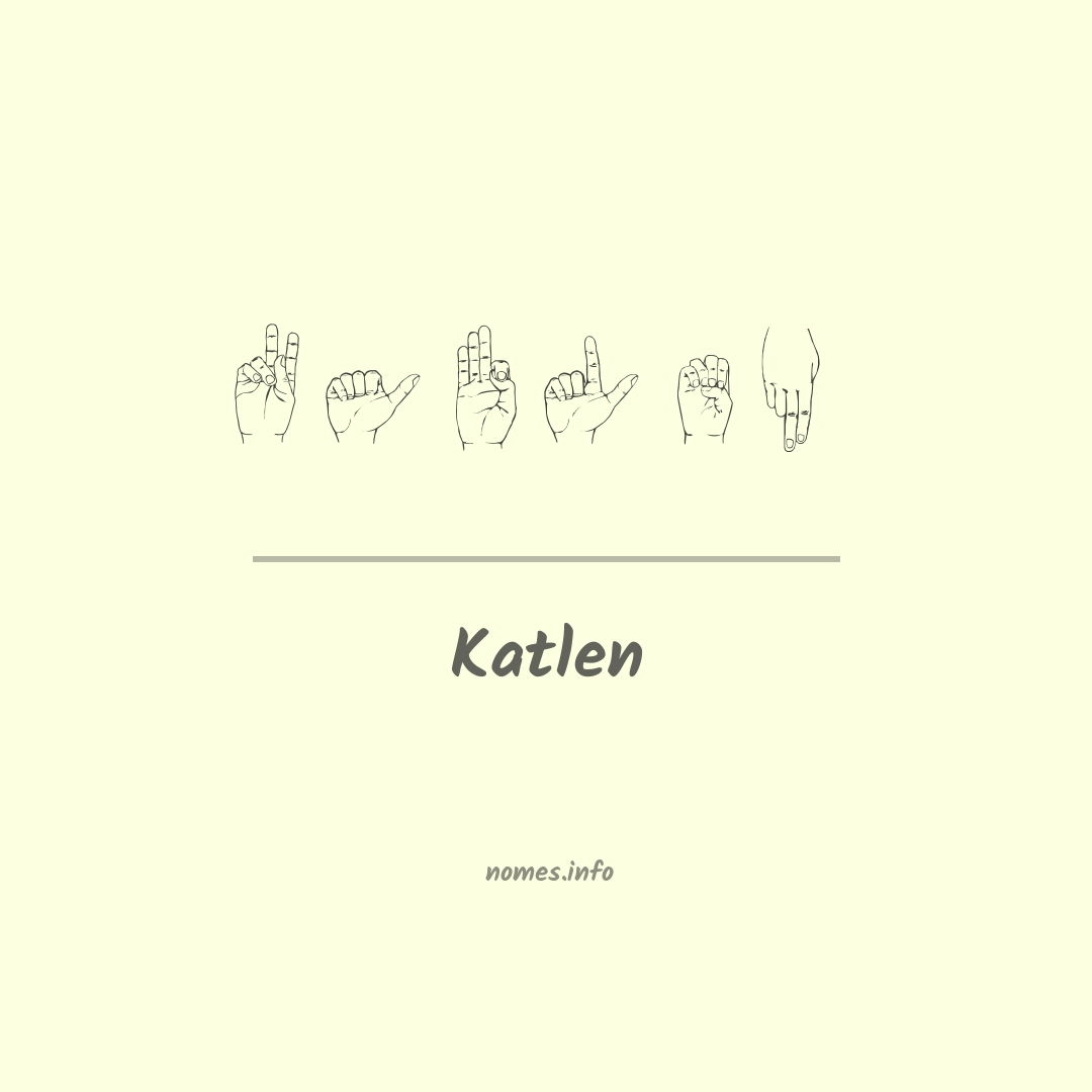 Katlen em Libras