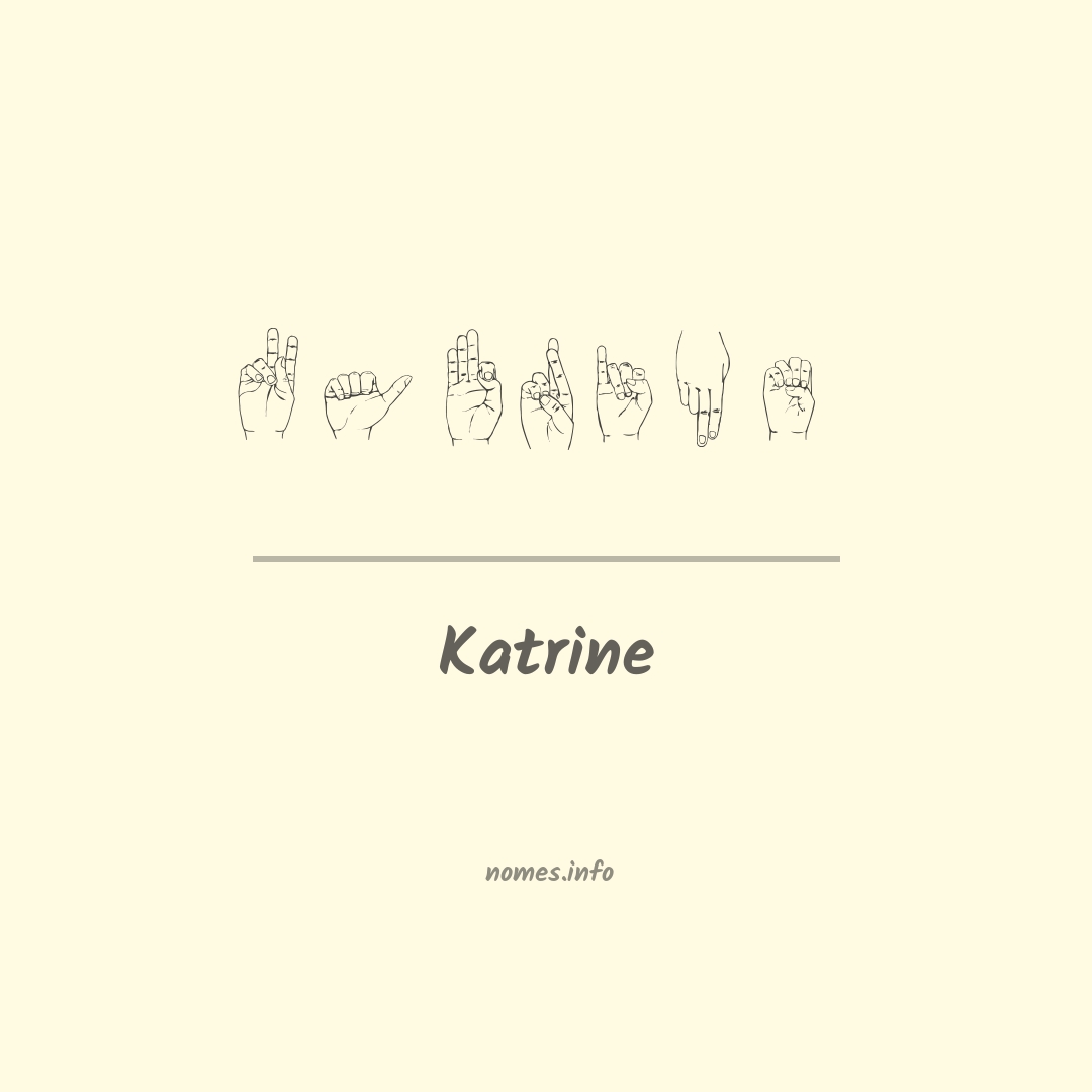 Katrine em Libras