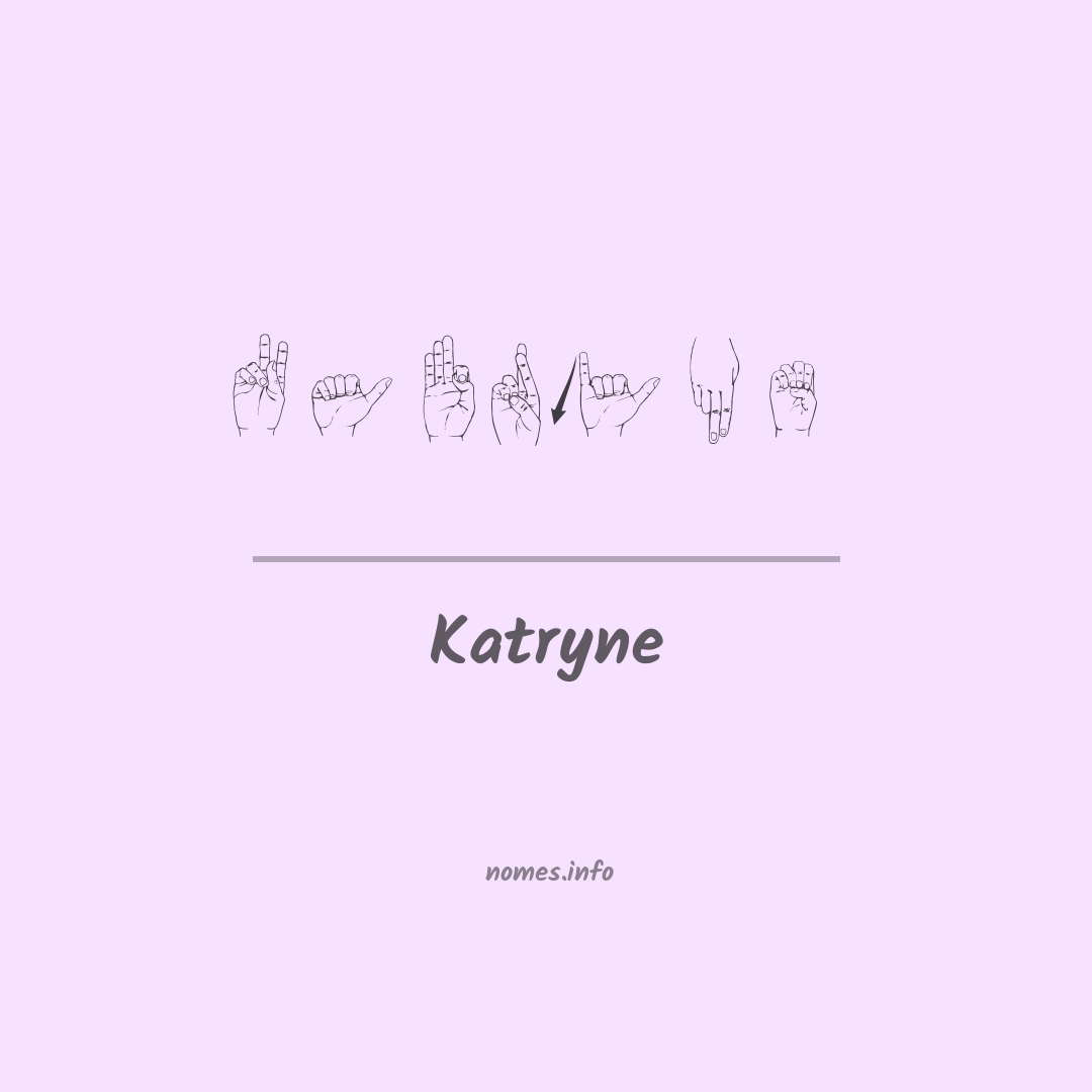Katryne em Libras