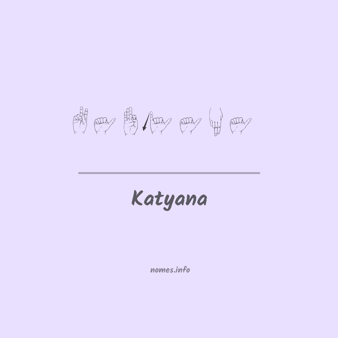 Katyana em Libras