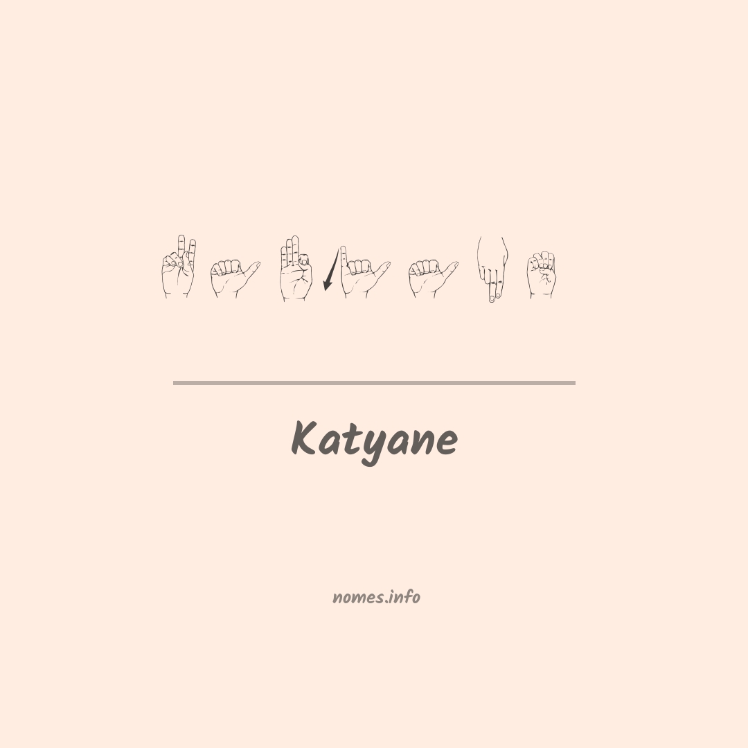 Katyane em Libras