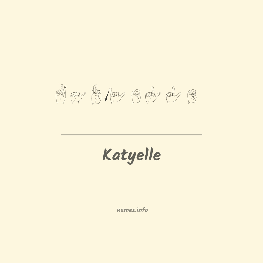 Katyelle em Libras