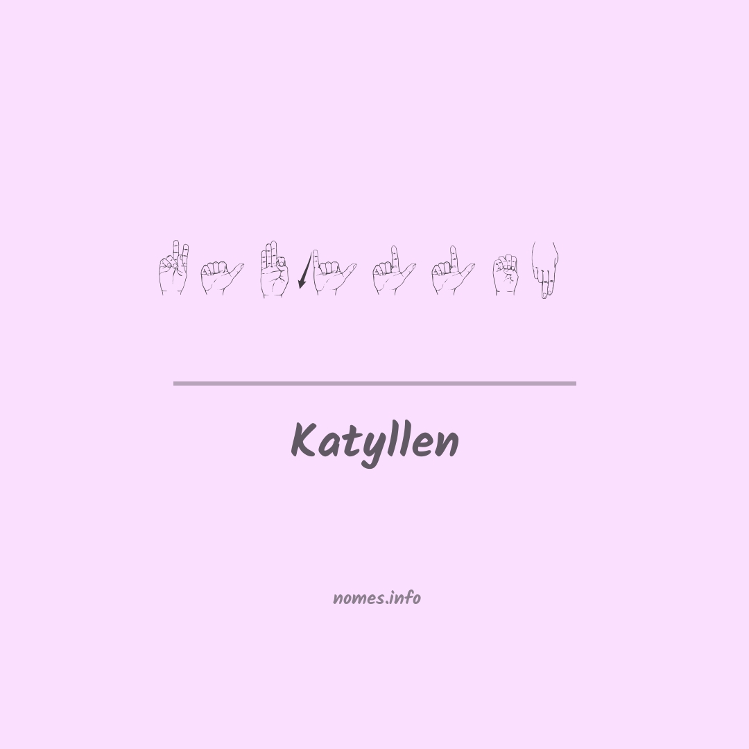 Katyllen em Libras