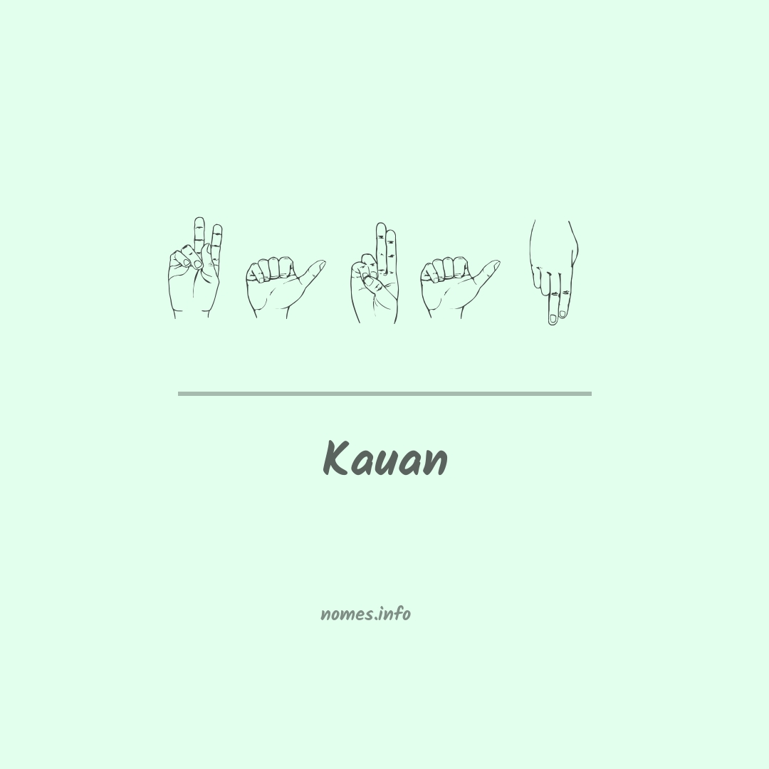 Kauan em Libras