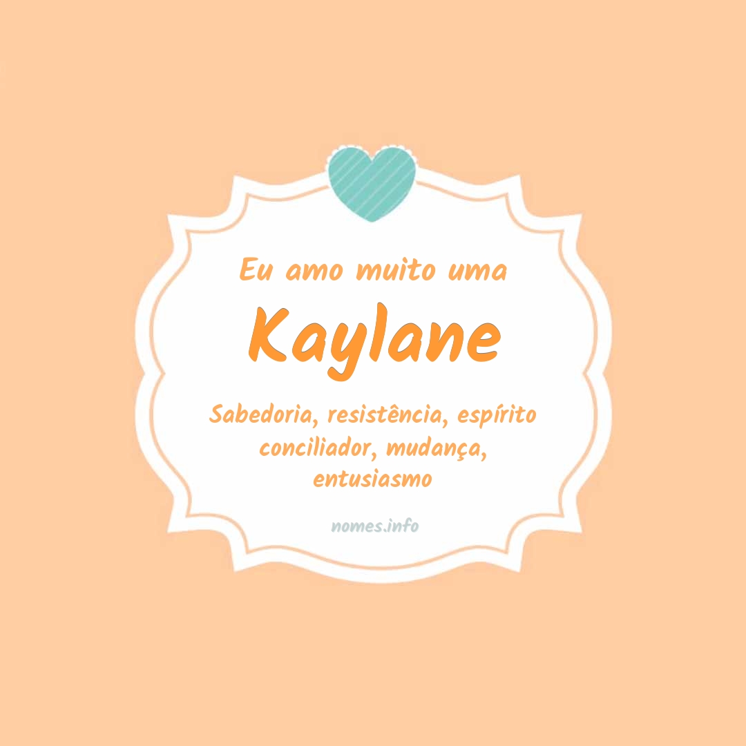 Eu amo muito Kaylane