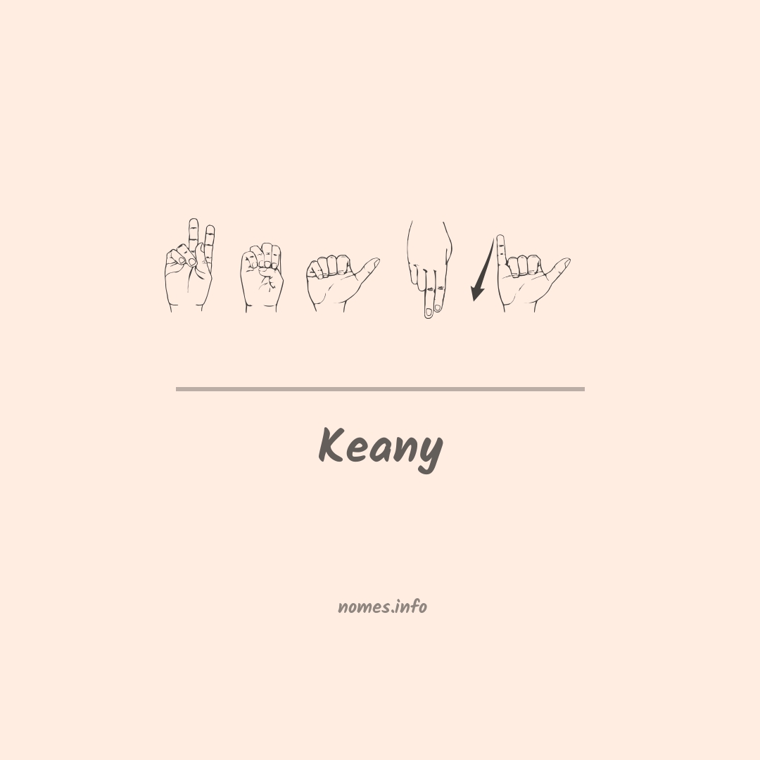Keany em Libras