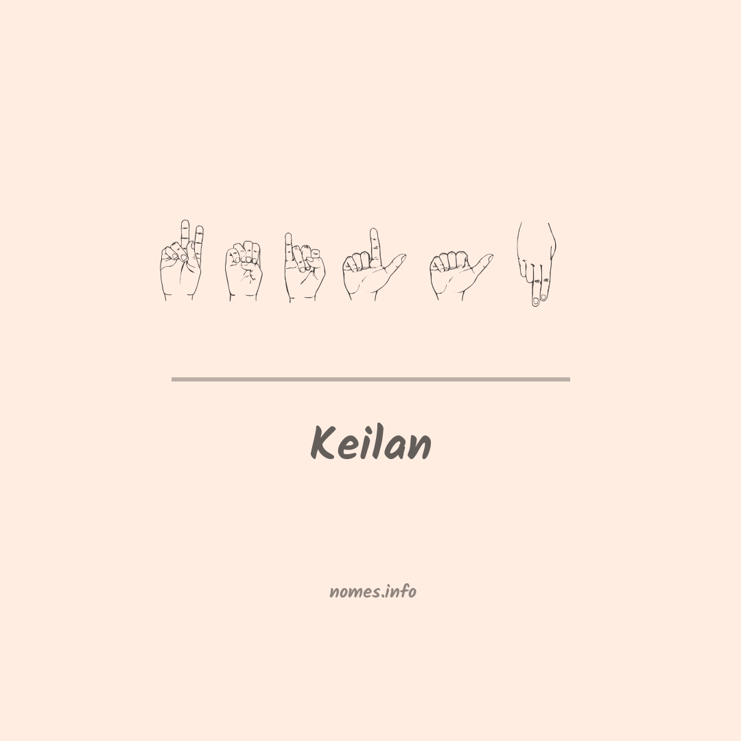 Keilan em Libras