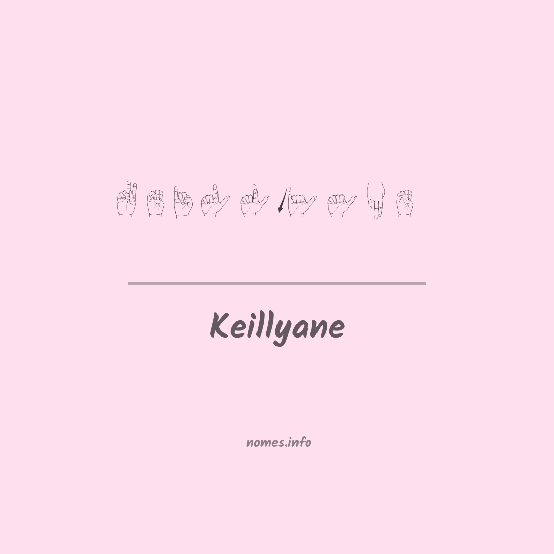 Keillyane em Libras