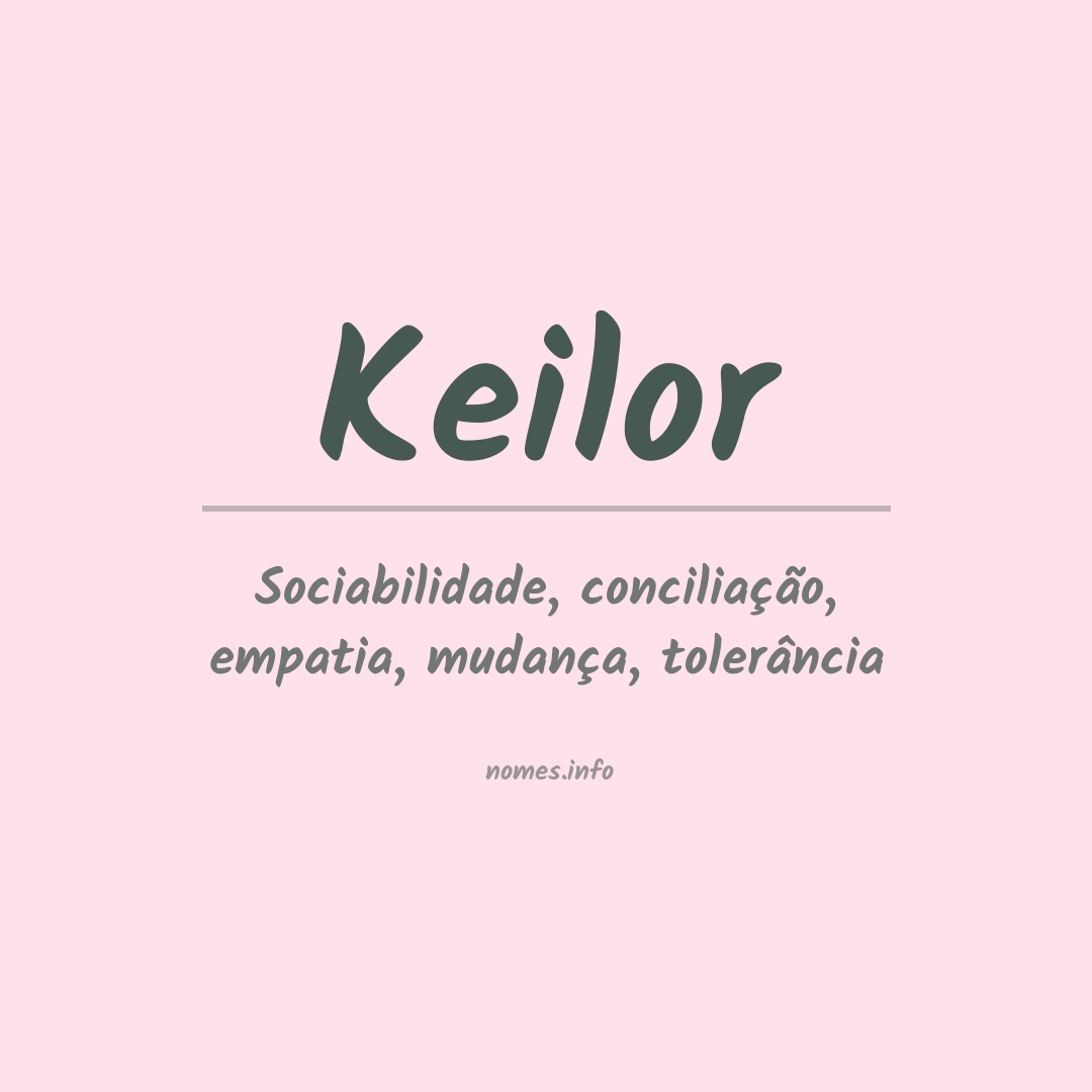 Significado do nome Keilor