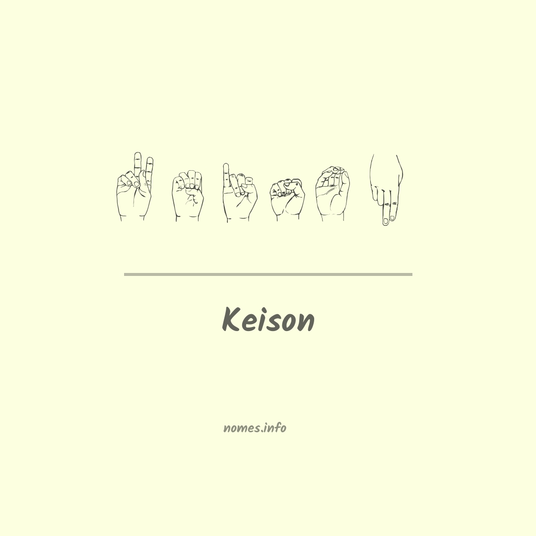 Keison em Libras