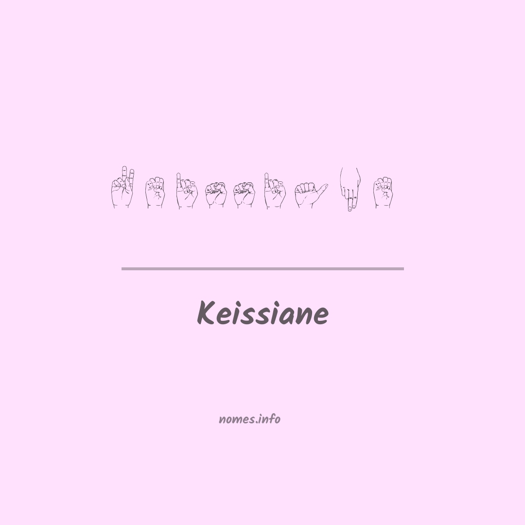Keissiane em Libras