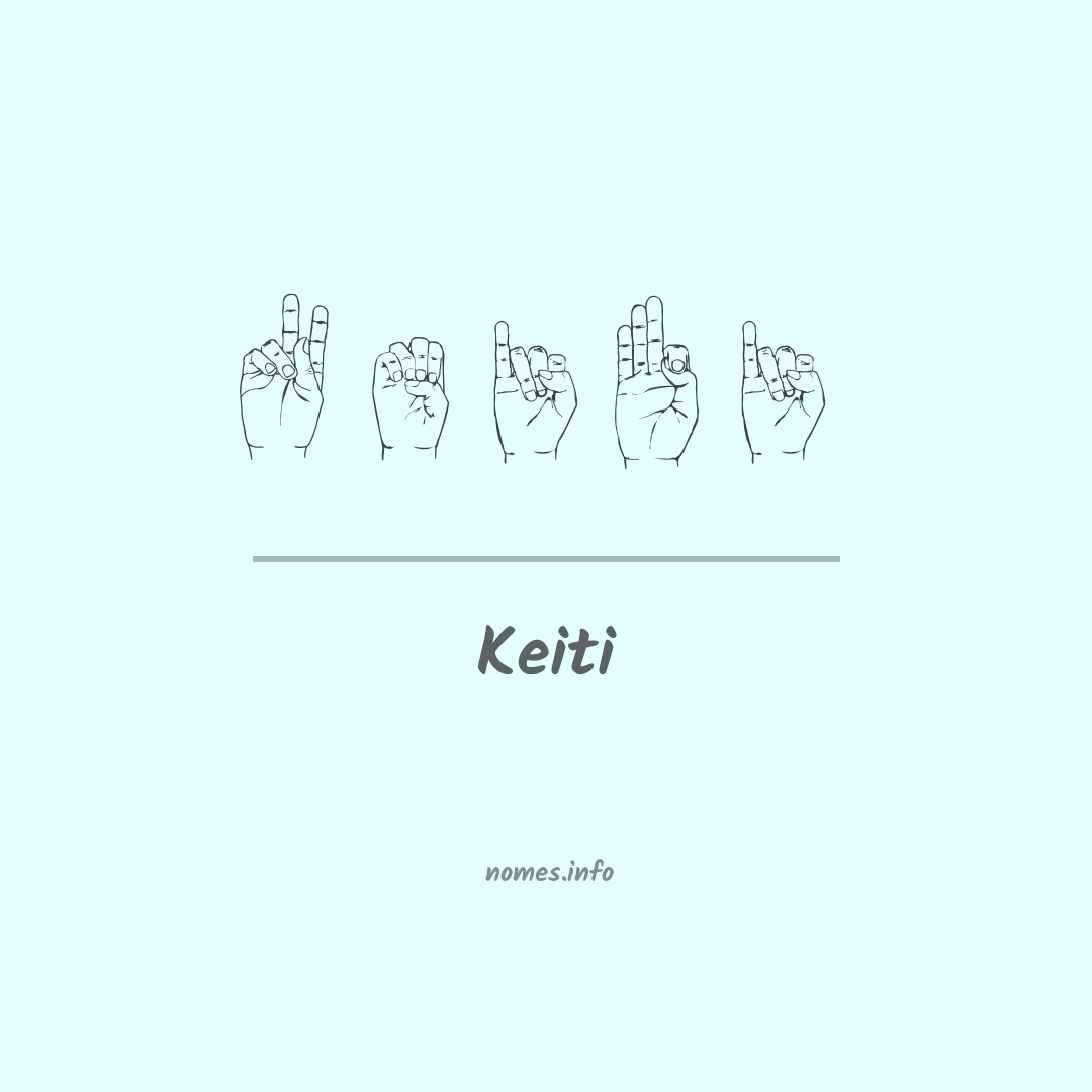 Keiti em Libras Keiti em Libras