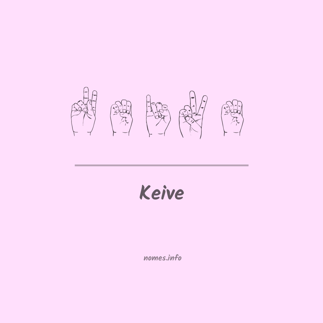 Keive em Libras