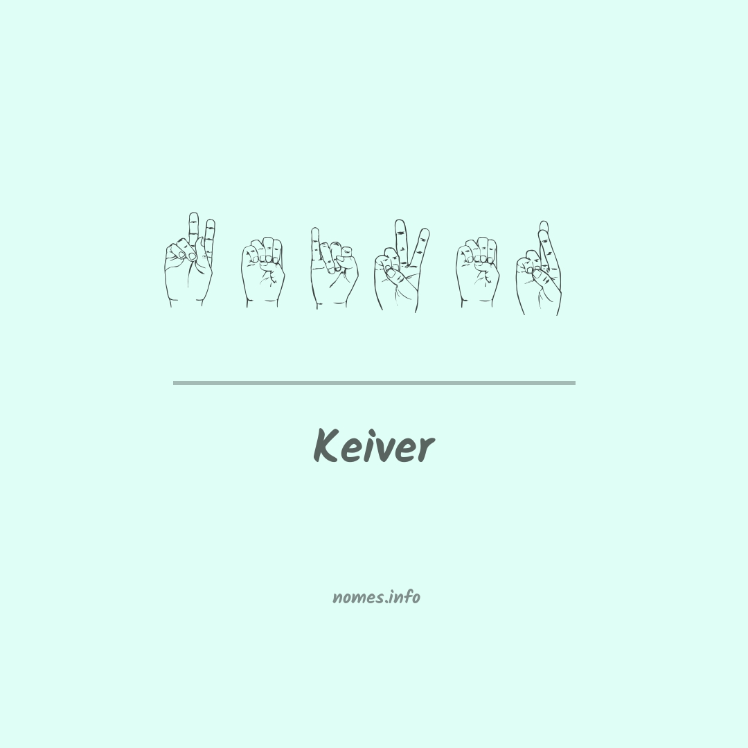 Keiver em Libras