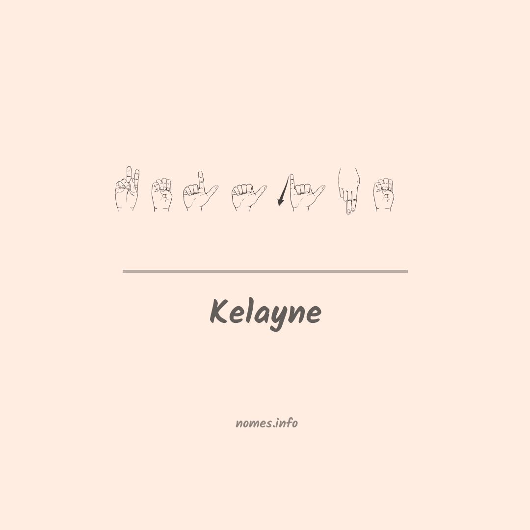 Kelayne em Libras