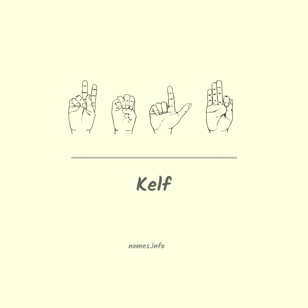 Kelf em Libras Kelf em Libras