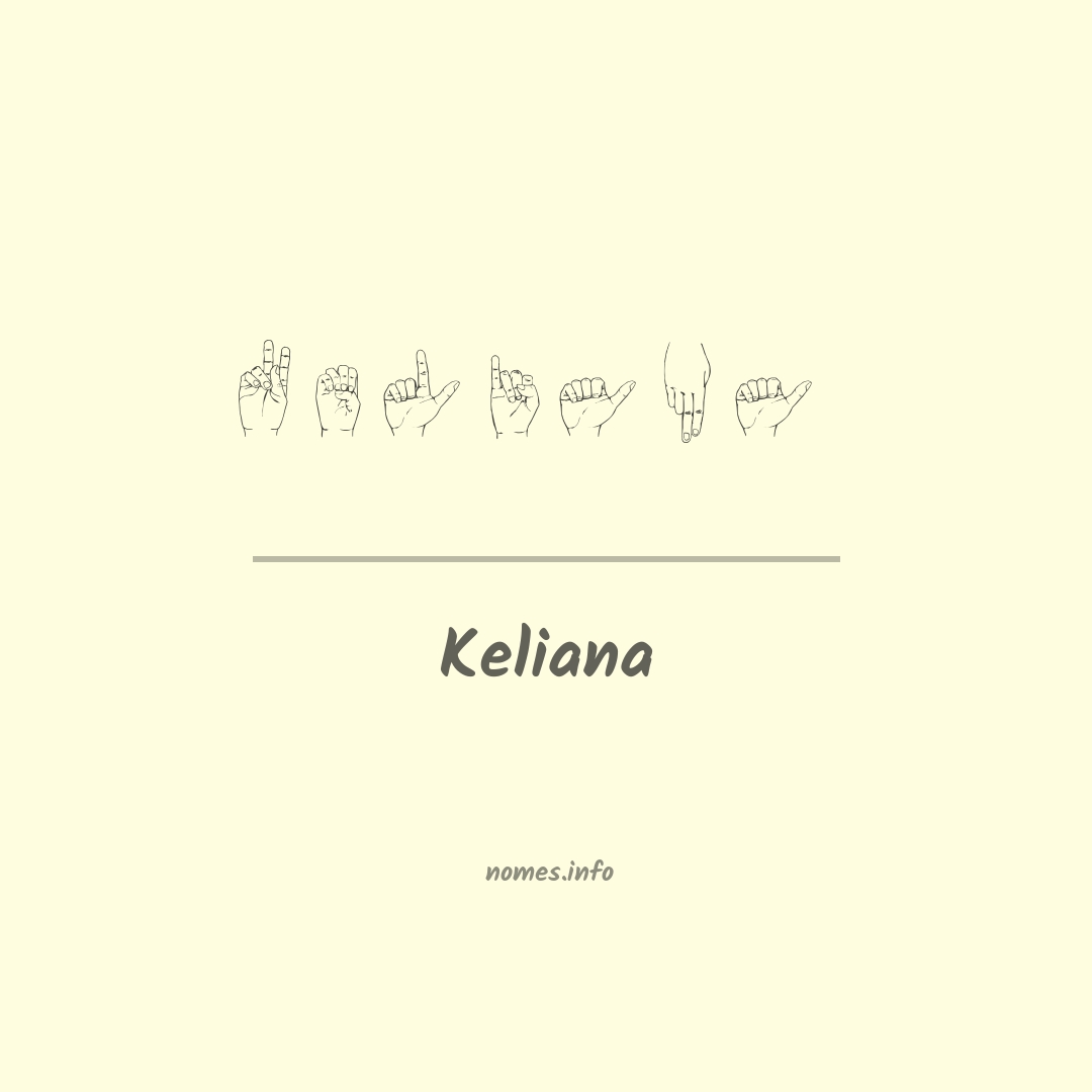 Keliana em Libras