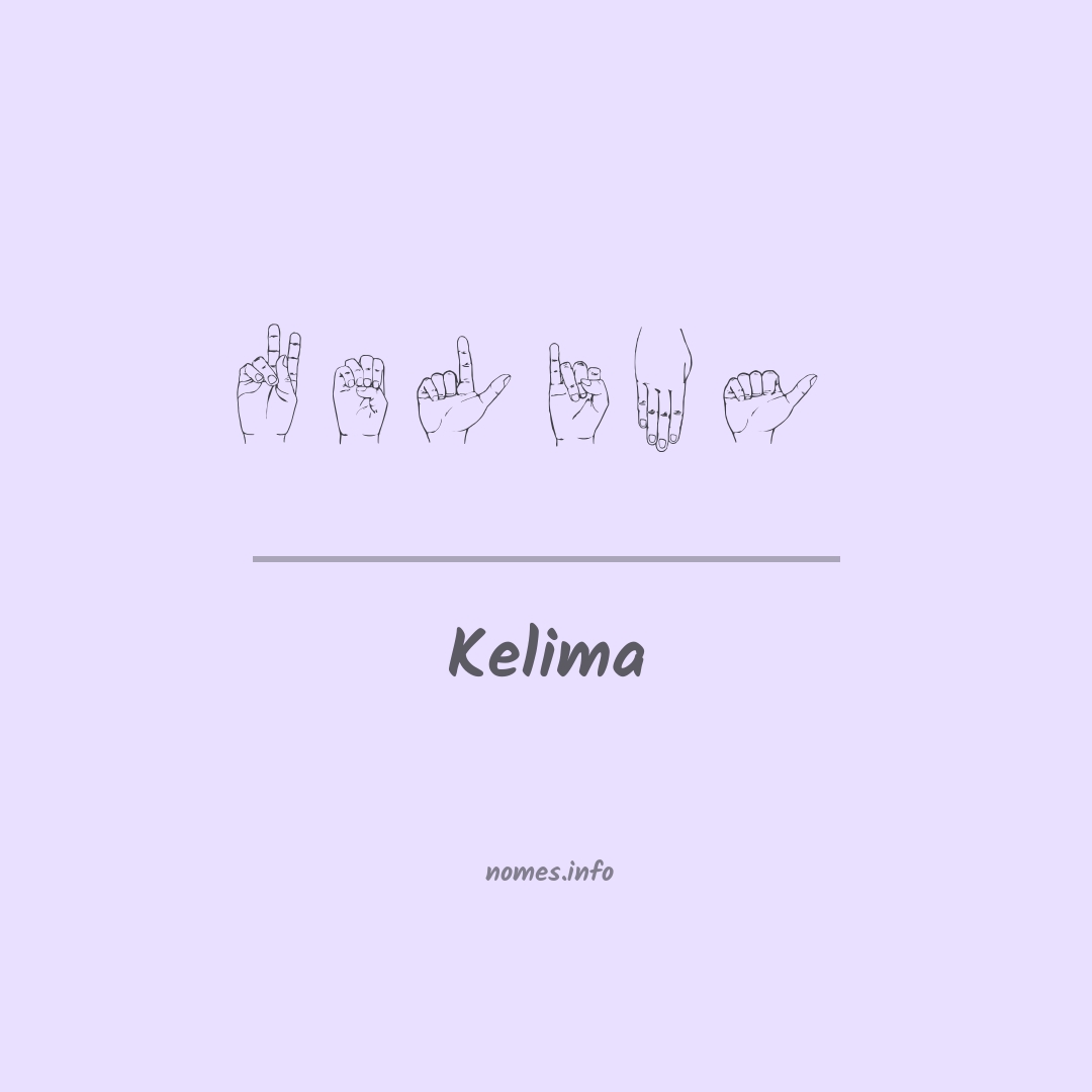 Kelima em Libras