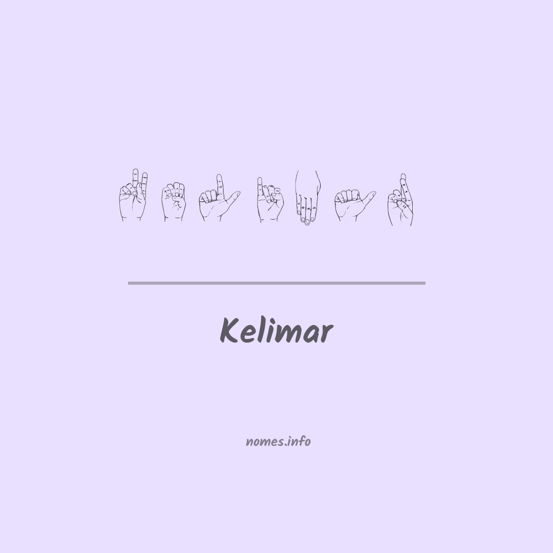 Kelimar em Libras