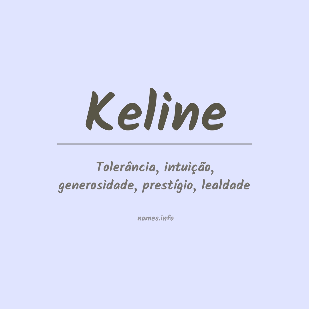 Significado do nome Keline