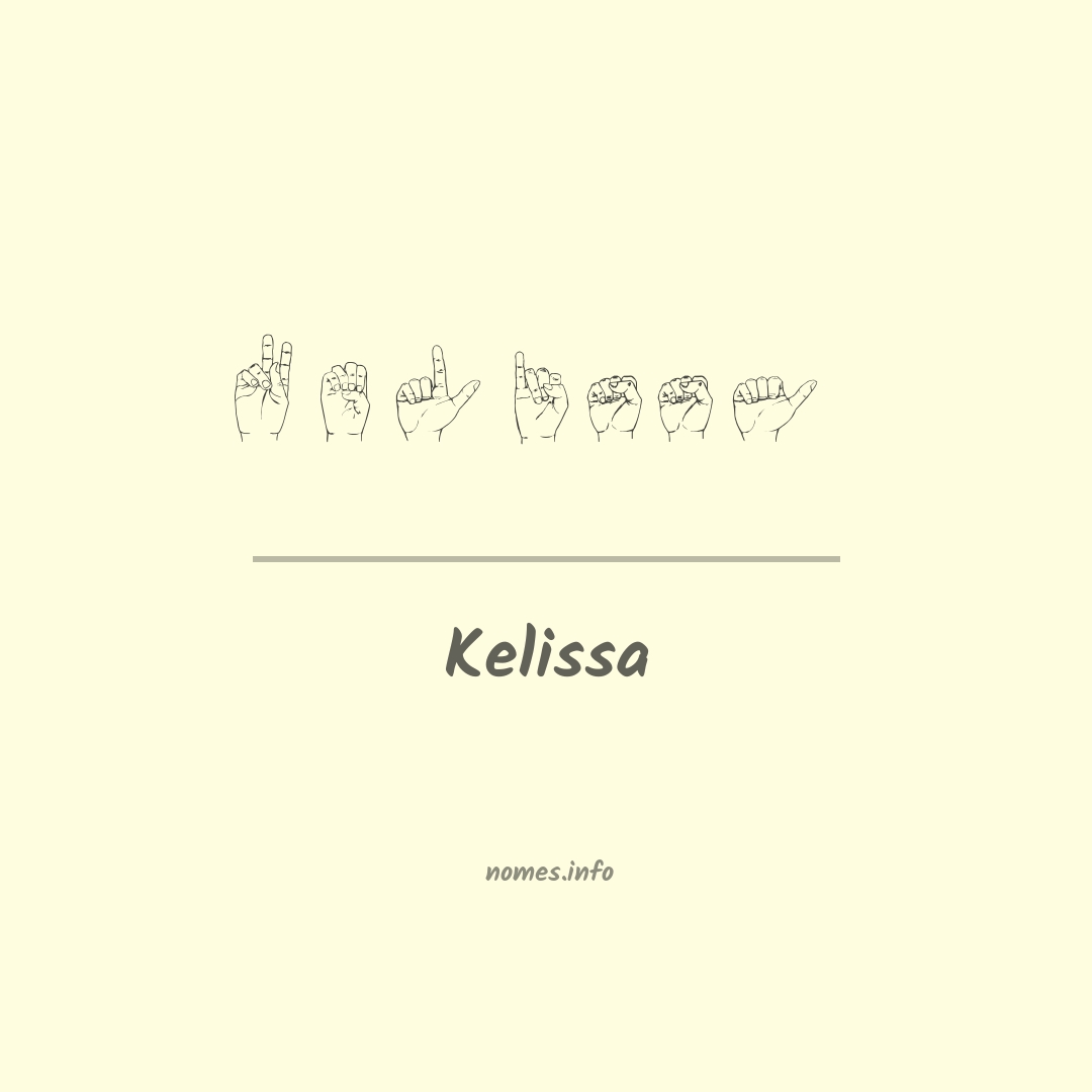 Kelissa em Libras